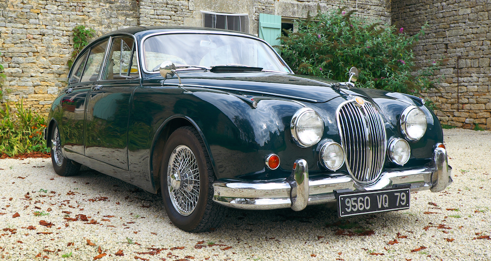 Jaguar Wedding car, France